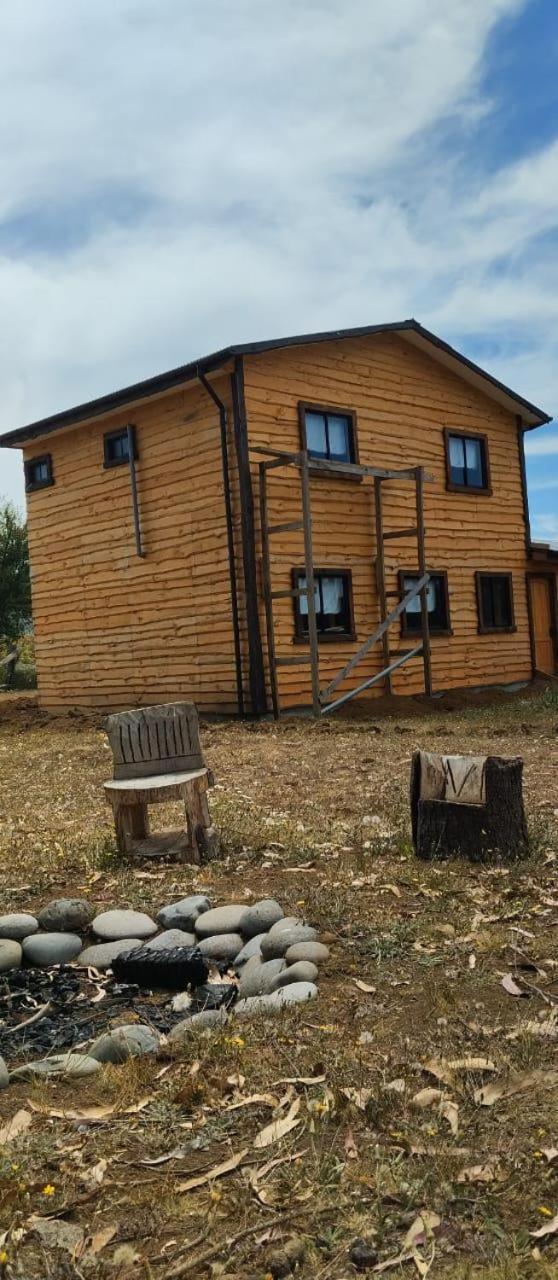 Hostal El Vacio Fertil Лебу Экстерьер фото